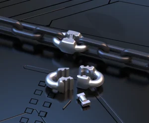 YD EX DIN 22258-2 Horizontal Lock-type Rapid Connecting Links for Heavy-Duty Flat Chains