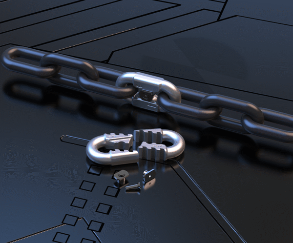 European standards SSC Chain Connectors Arc-Tooth Design for Power Plant Ash Handling | YD